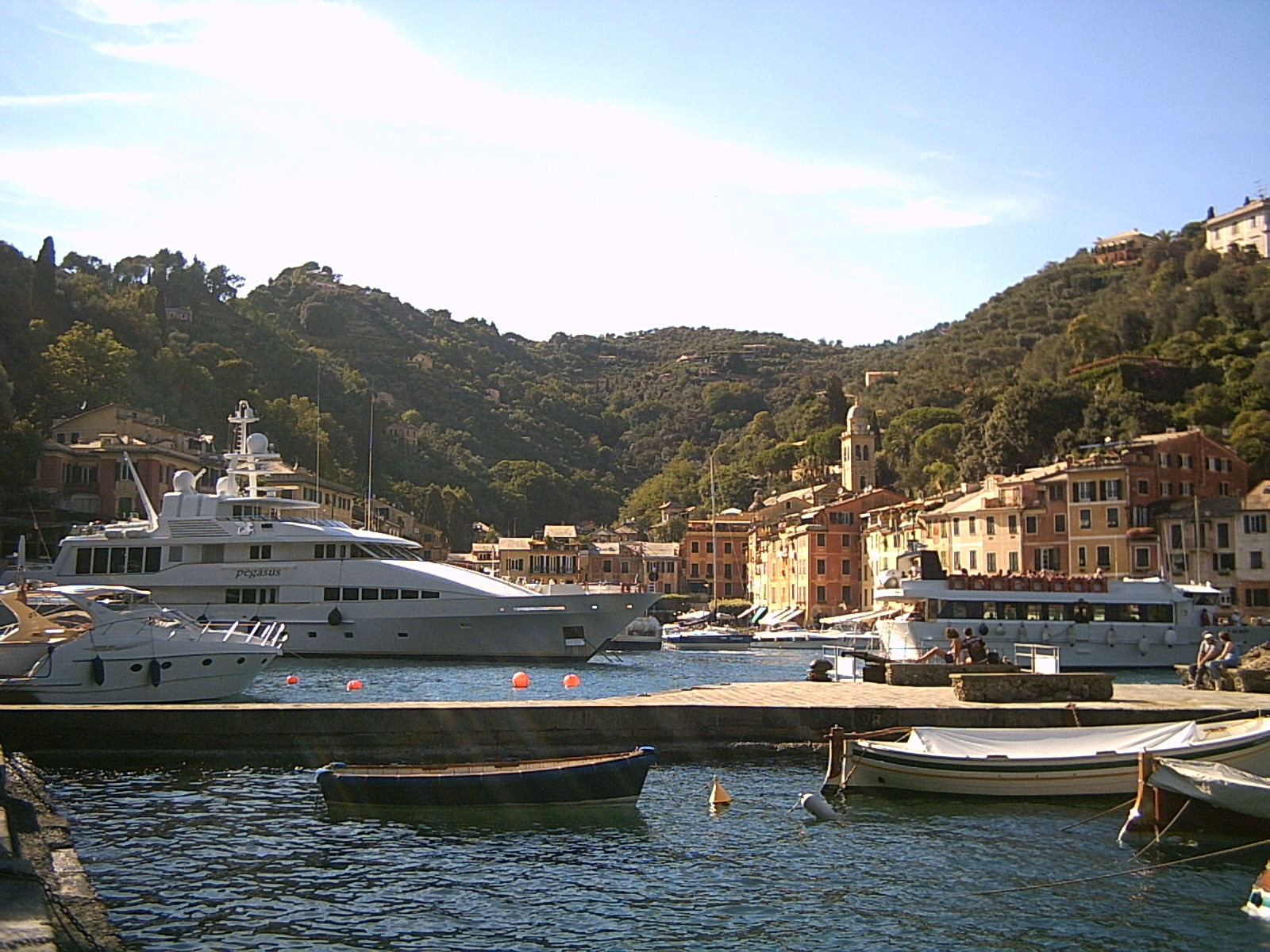 Riviera beach near Camogli