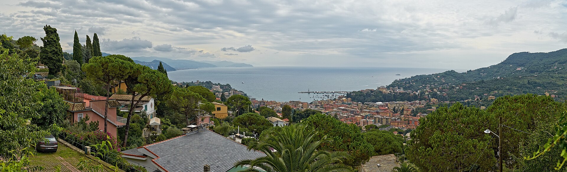 Santa Margherita Ligure promenade and marina